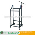 Sturdy rack case for amplifier and mixer 18U